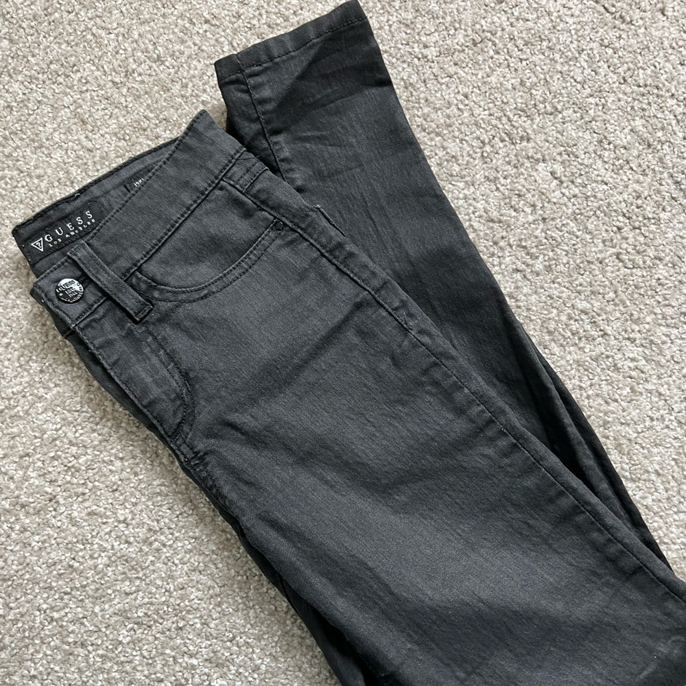 Guess 1981 skinny jeans in black